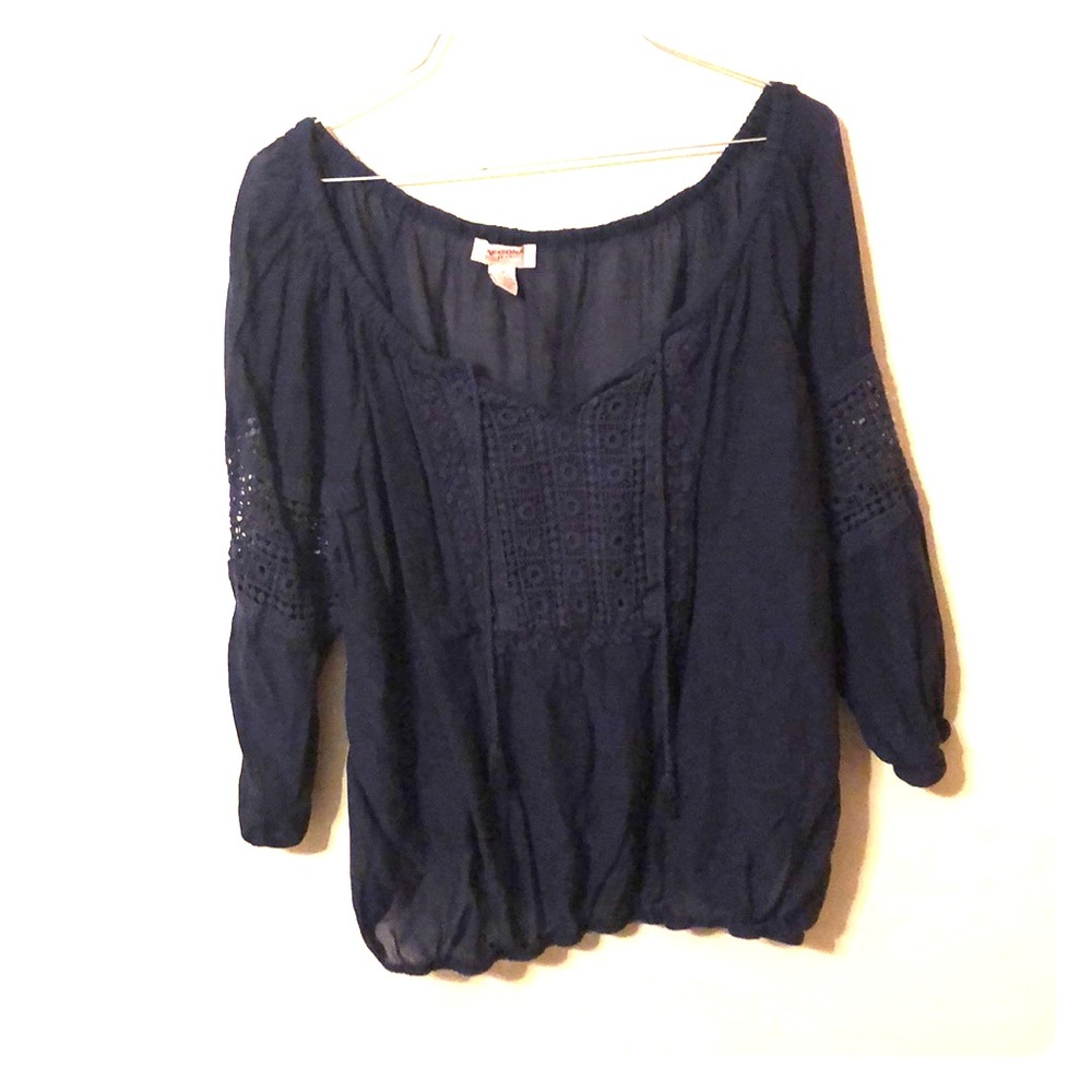 Oversized off the shoulder top